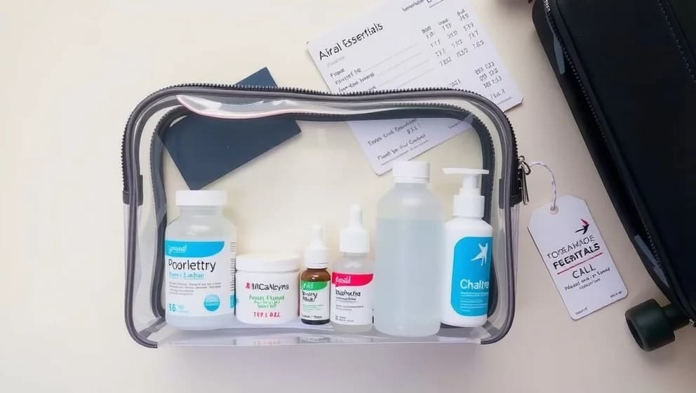 Hur mycket vätska får du ha i handbagage