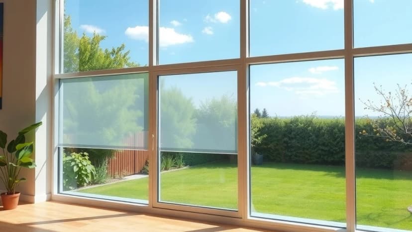 Insynsskydd fönster som ser ut men inte in