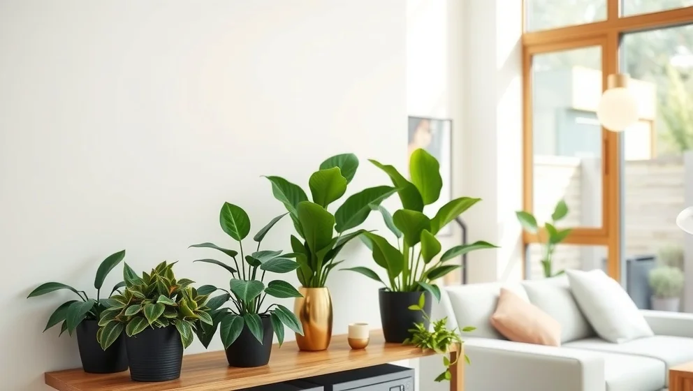 Konstgjorda växter som ser äkta ut