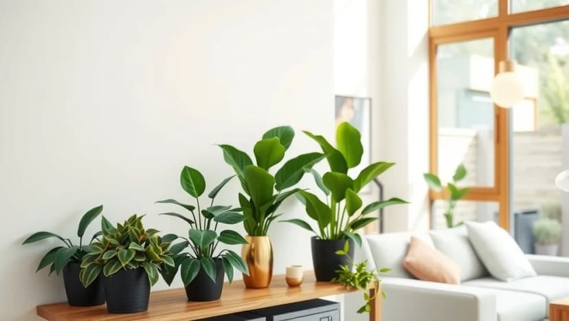 Konstgjorda växter som ser äkta ut