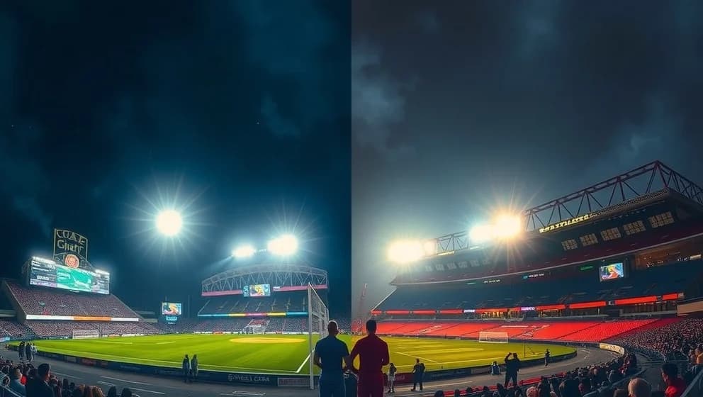 Man Utd mot Man City tidslinje genom åren