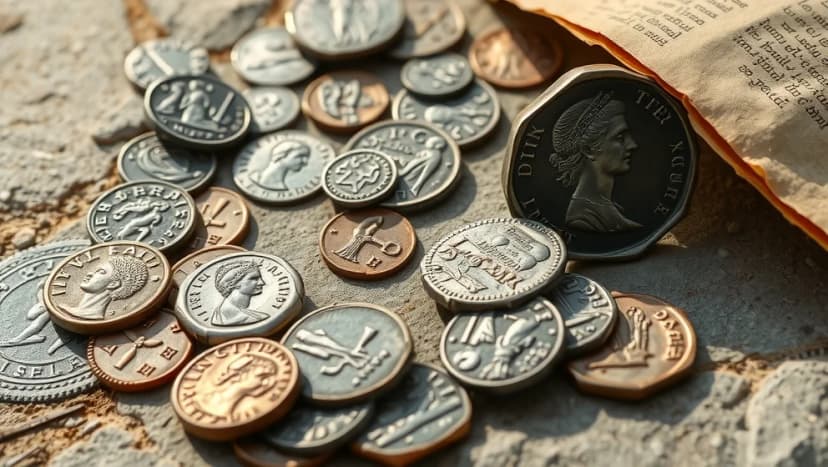 Vilka mynt använde gamla Rom
