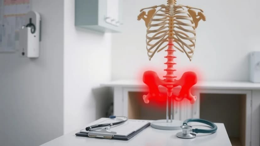 Ont i ländryggen och höfterna cancer