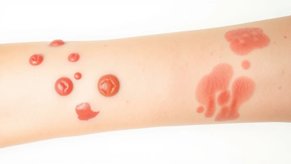 Röda prickar på huden som kliar vad är det