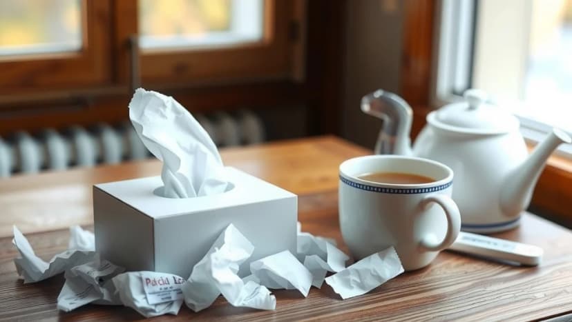 Smittar man i slutet av en förkylning