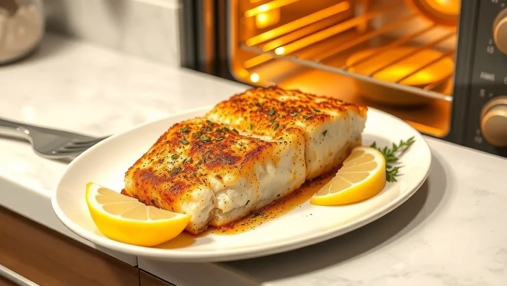 Torsk i ugn tid och grader