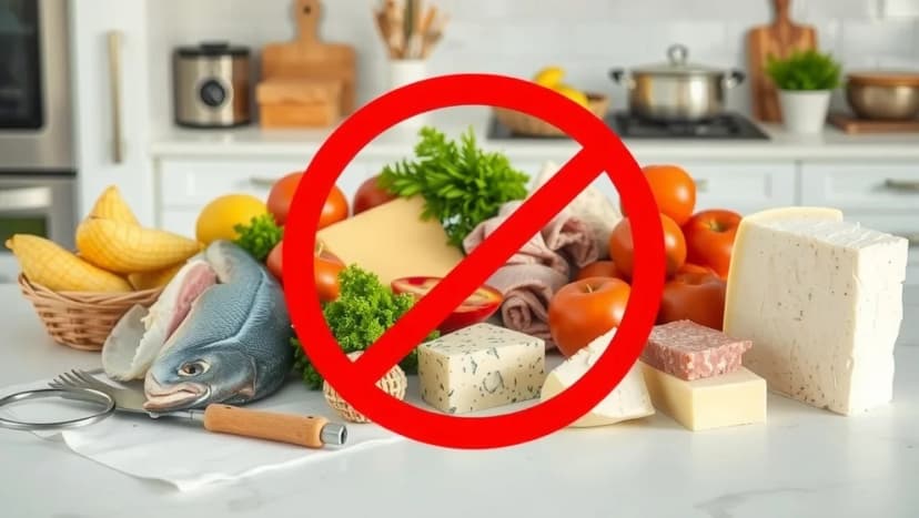 Mat man inte får äta när man är gravid